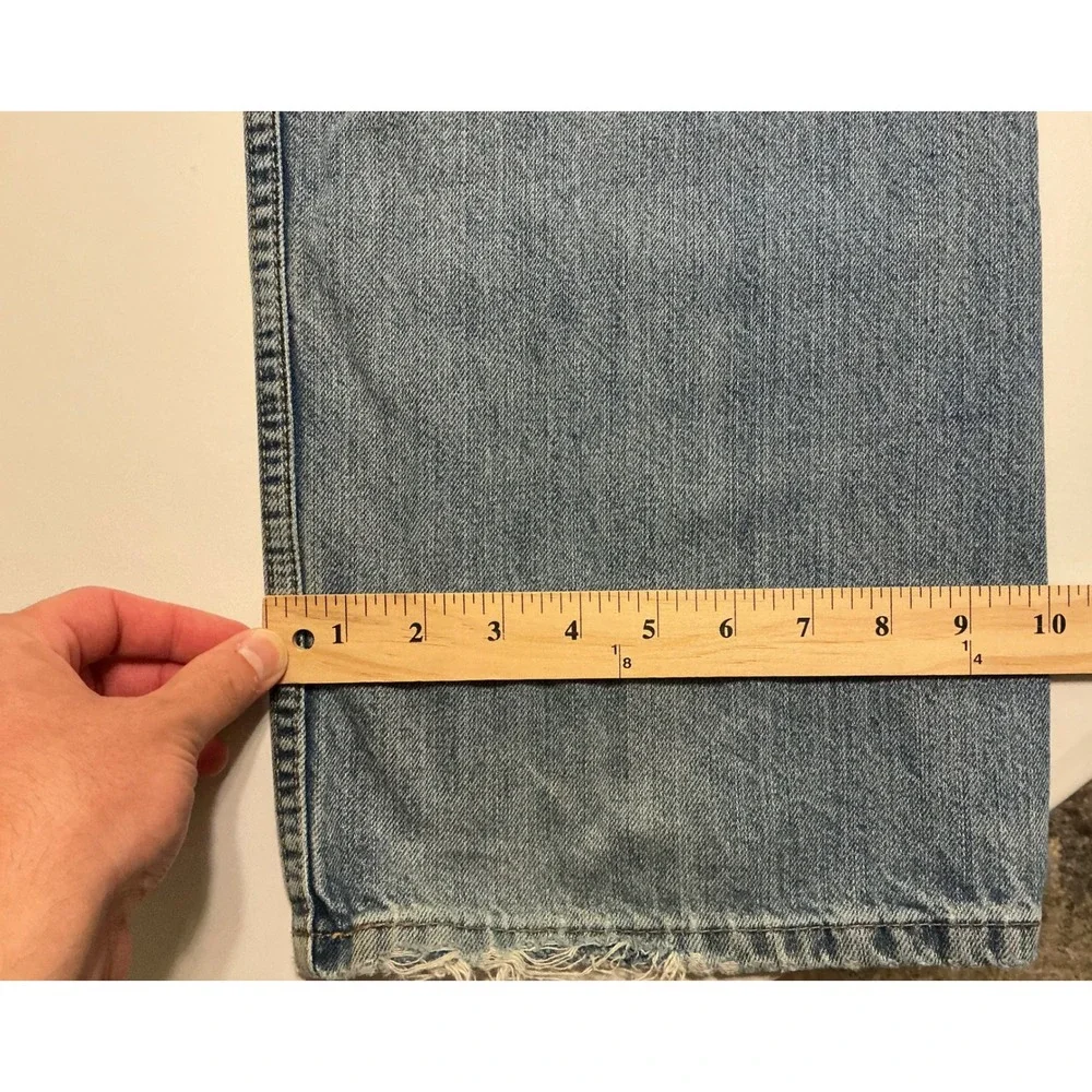VTG Y2K Levis 569 Baggy Wide‎ Leg Loose Straight Jeans Mens 38x34 (fits 40x32)